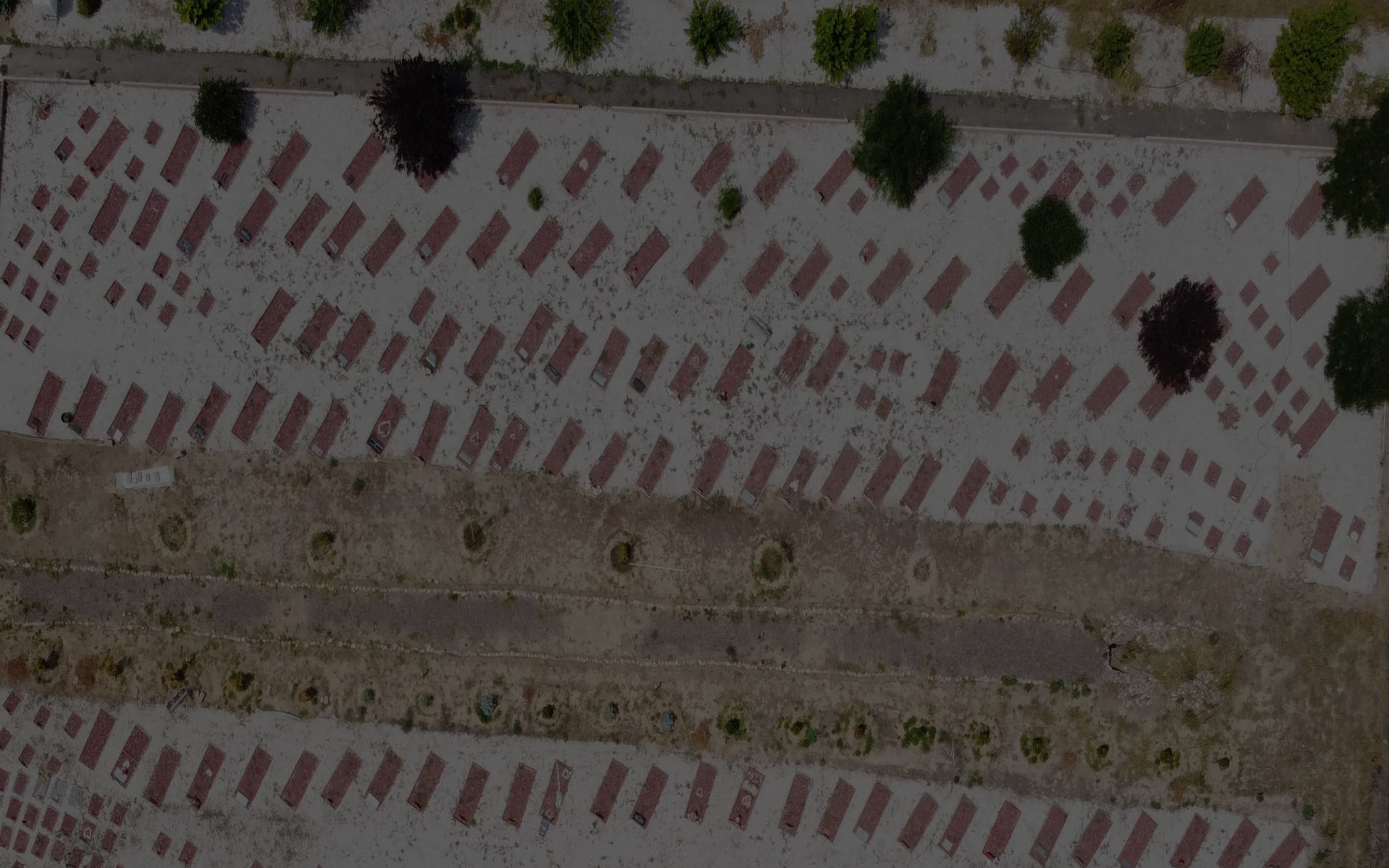Photo with a view of Muslim Garden Cemetery