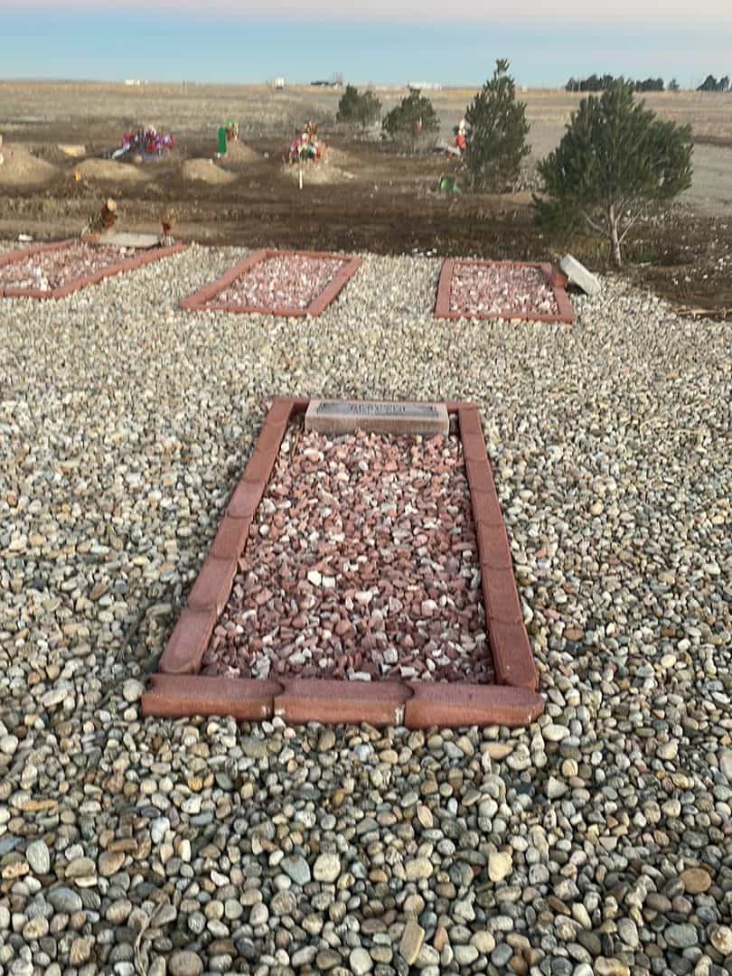 Noureddine Berezqi's grave. Photo 2