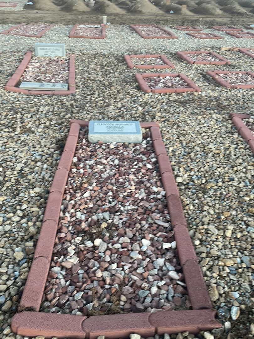 Ferdossa Mohamed Abdella's grave. Photo 2