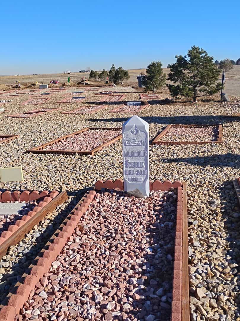Mujkanovic Sefik's grave. Photo 2