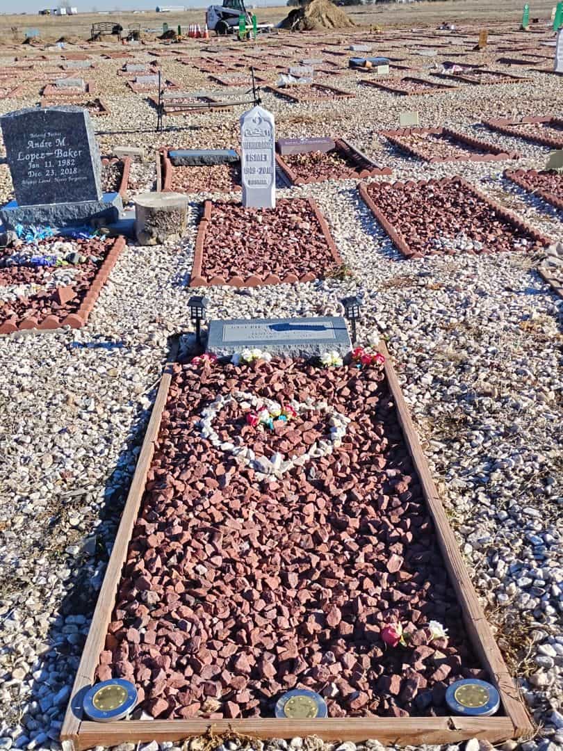 Joseph Henry "Yusuf" Brown's grave. Photo 2