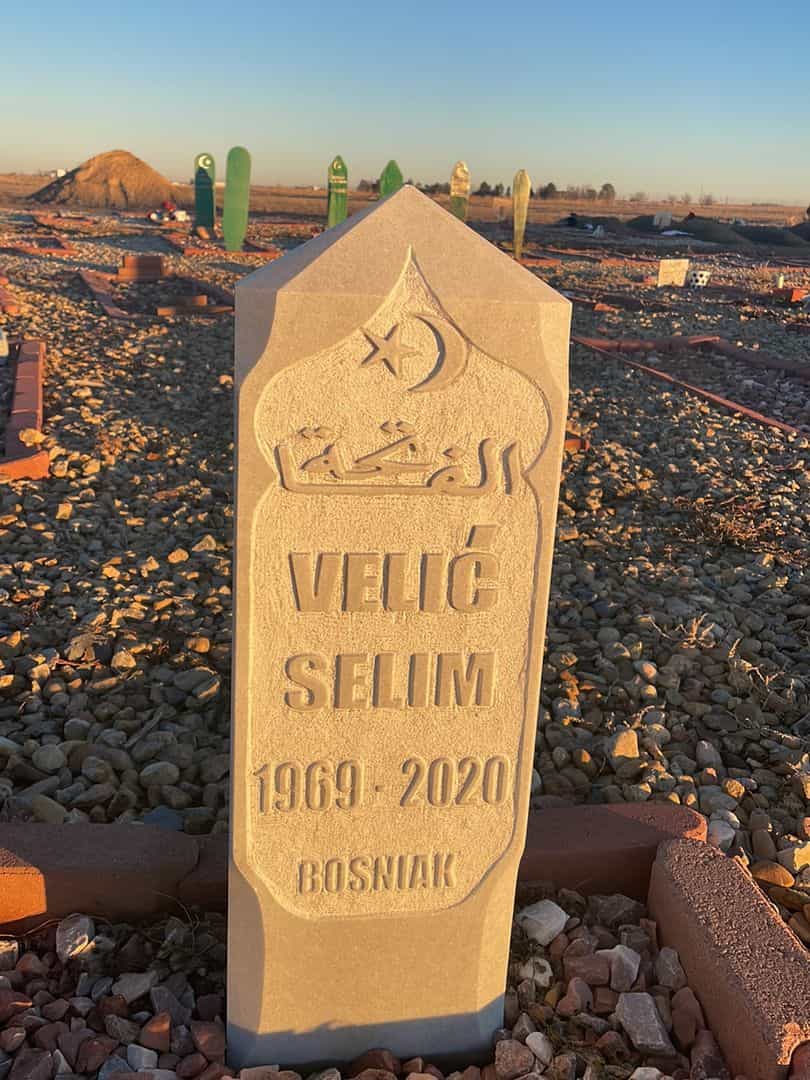 Velic Selim's grave. Photo 1