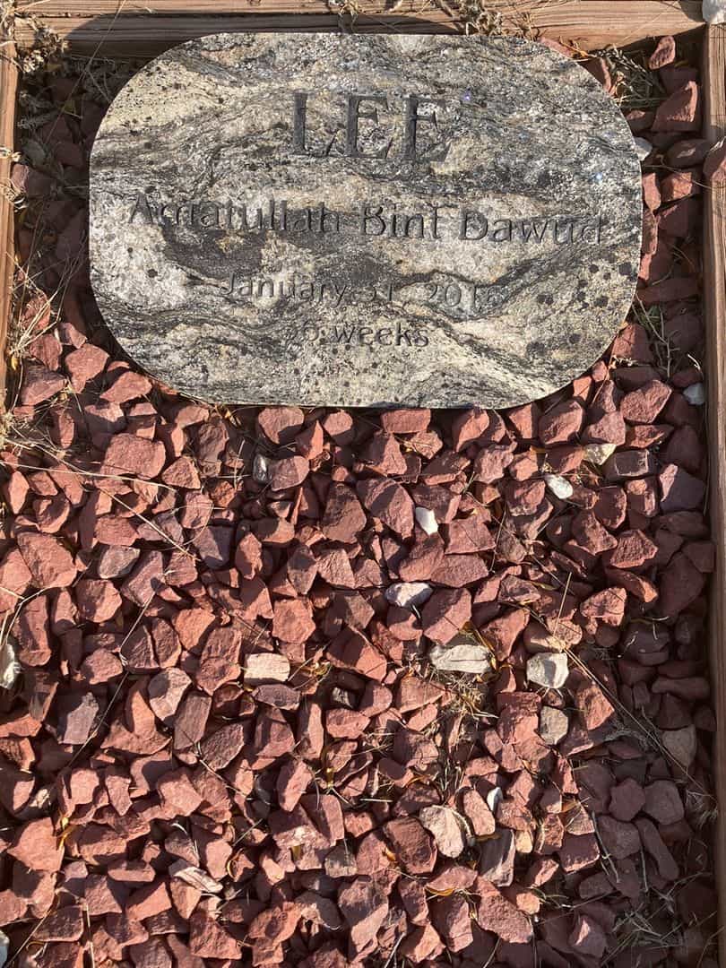 Amatullah Bint Dawud Lee Lee's grave. Photo 1