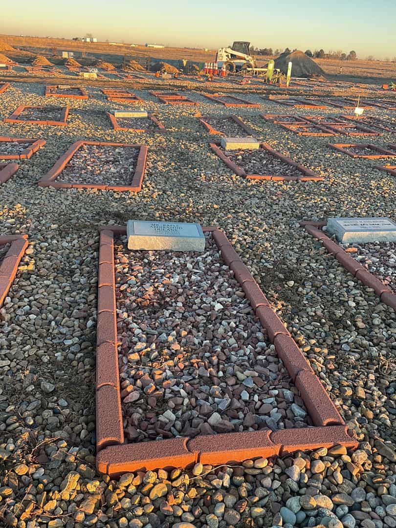 Mister Rafle Abdirashid Dulane's grave. Photo 2