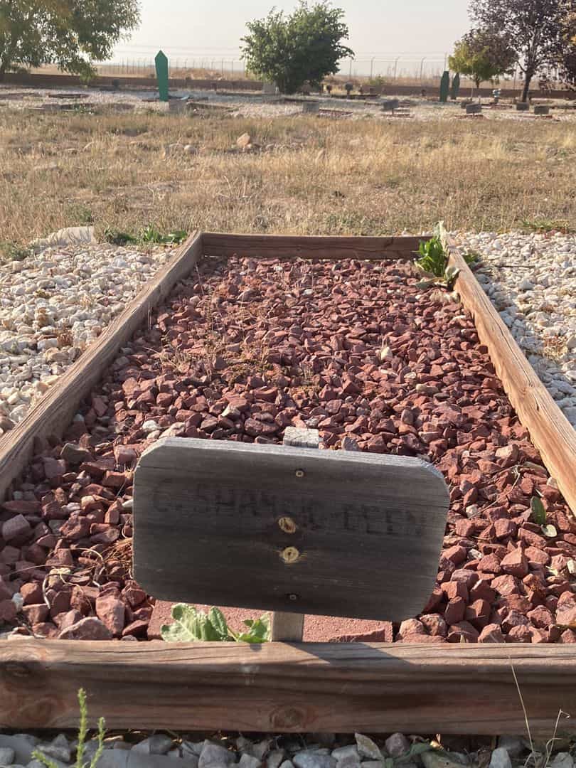 C. Deen's grave. Photo 1