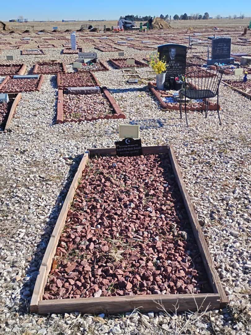 Ismail Ibrahim Juwale's grave. Photo 2
