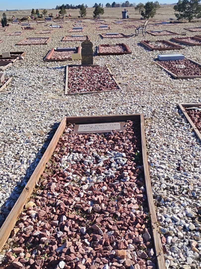 Hanna Robele Turo's grave. Photo 2