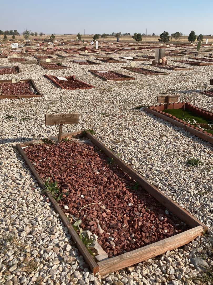 Mohamed Ali Aeng's grave. Photo 2