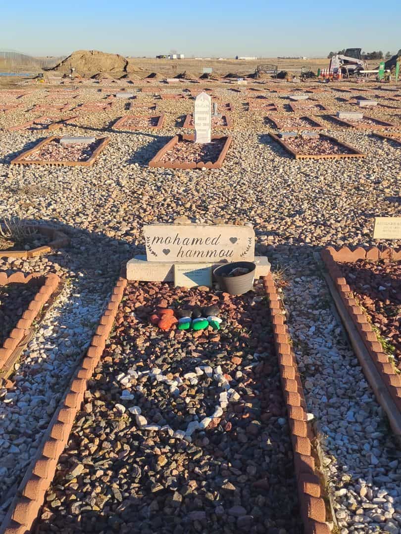 Mohamed Hammou's grave. Photo 2