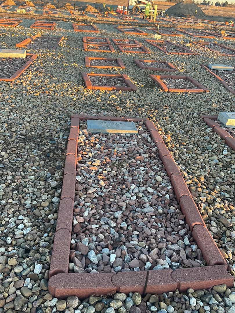 Abbasher Abdalla Saeed's grave. Photo 2