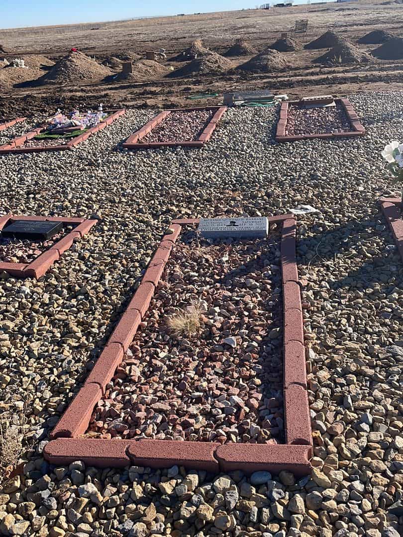 Mohammad Khalid Rabbani's grave. Photo 2