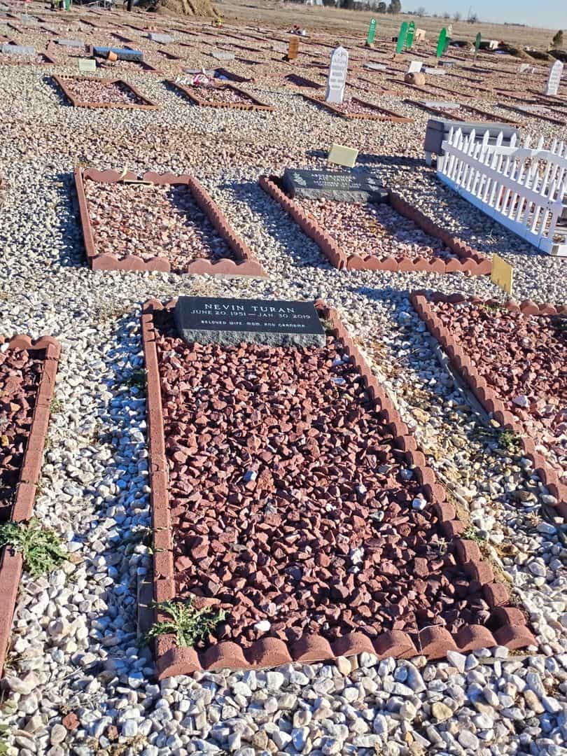 Nevin Turan's grave. Photo 2
