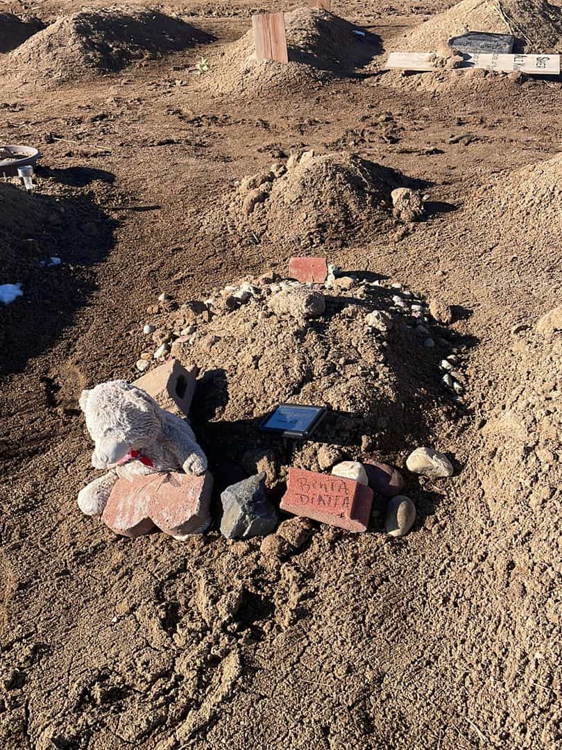 Binta Diatta's grave. Photo 2