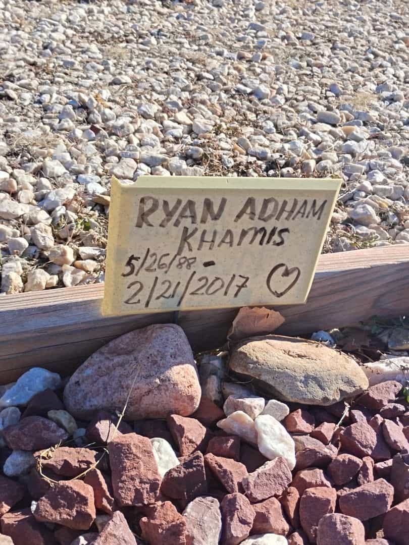 Ryan Adham Khamis's grave. Photo 1