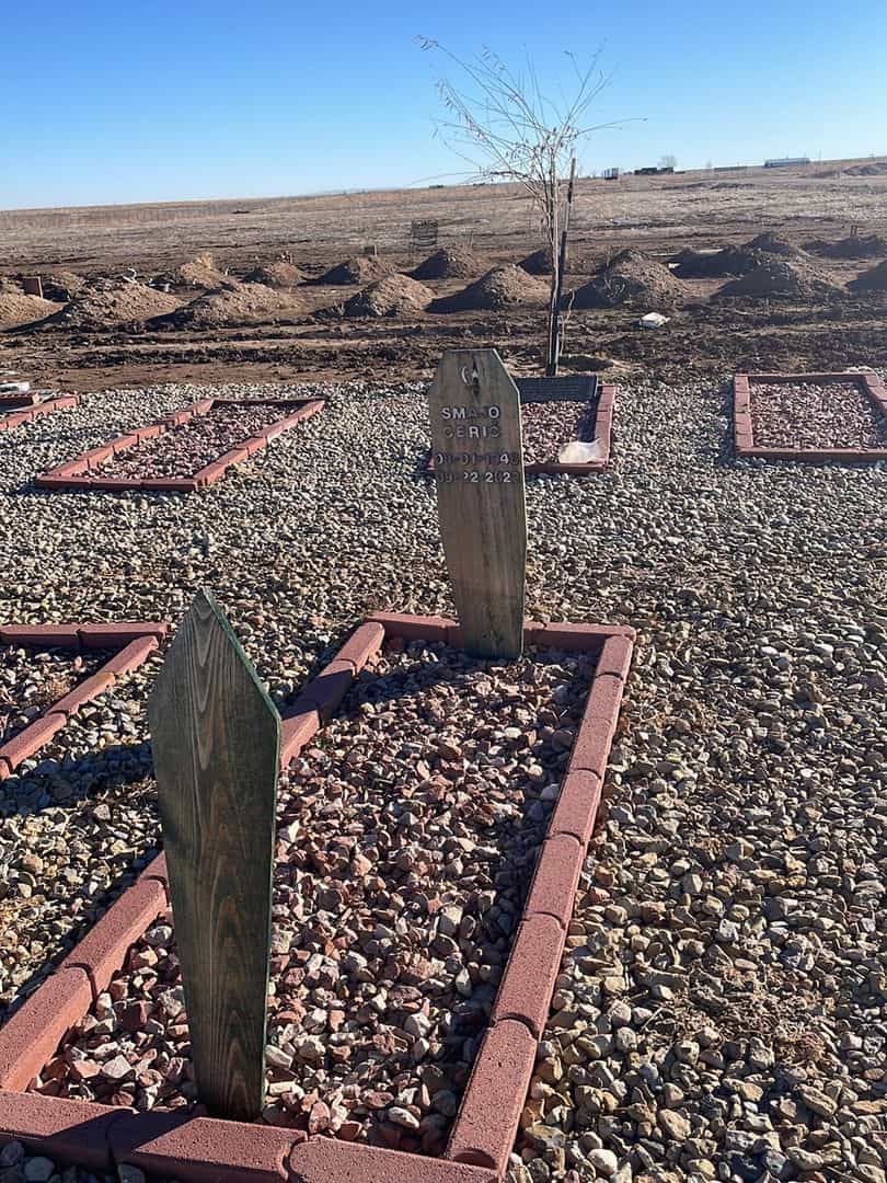 Smajo Ceric's grave. Photo 2