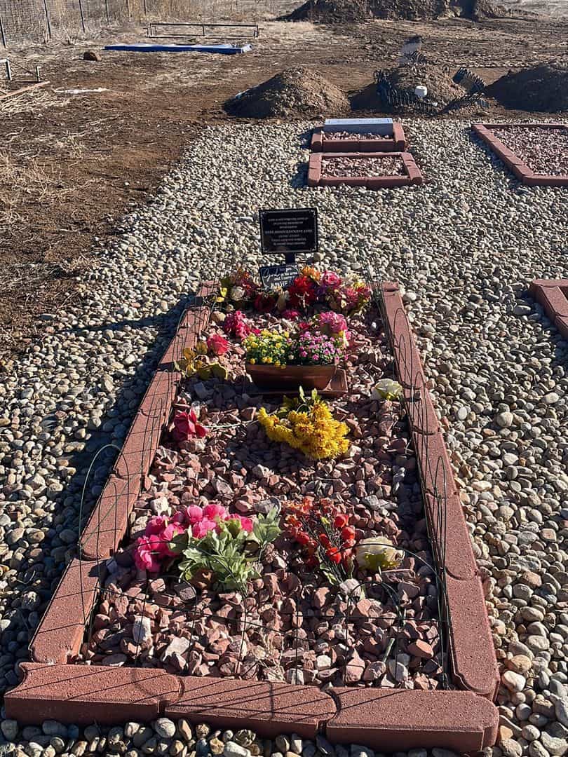 Abdourahmane Sarr's grave. Photo 2
