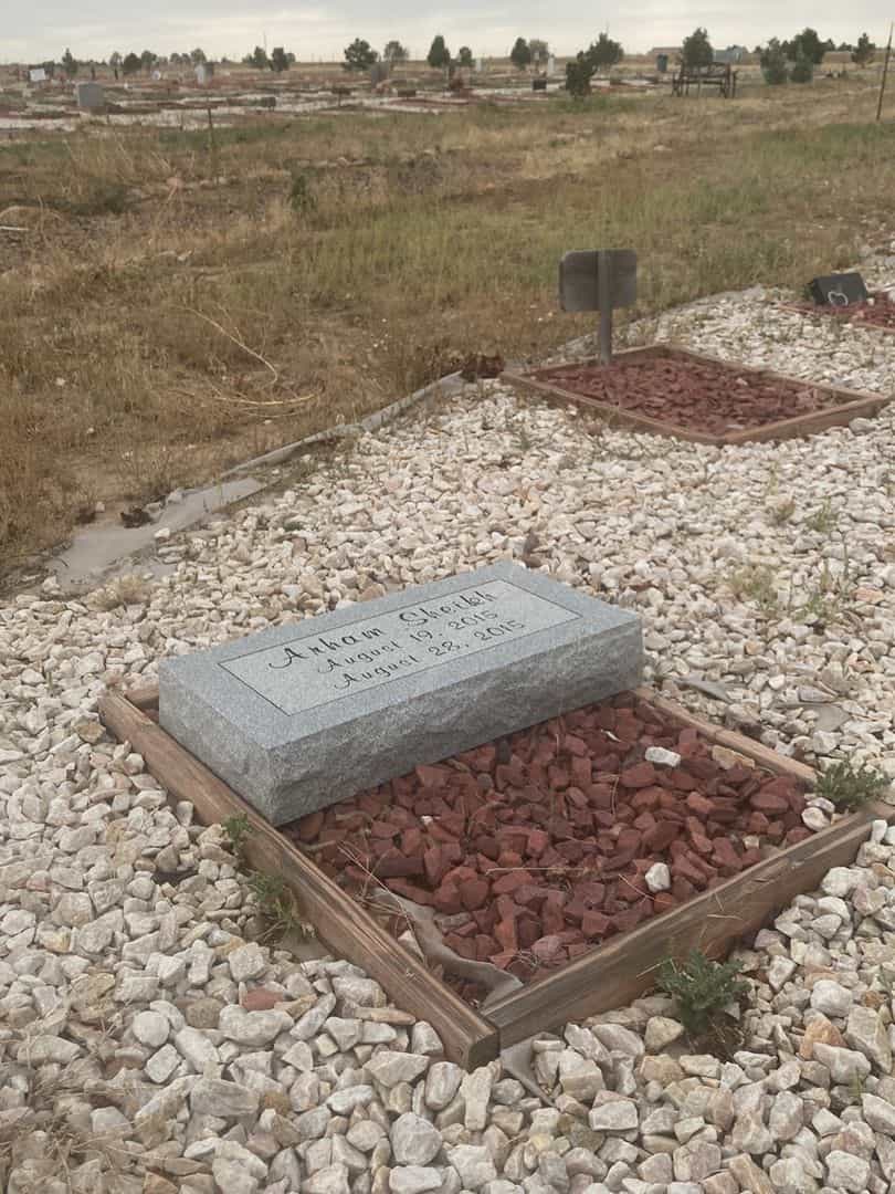 Arham Sheikh's grave. Photo 2
