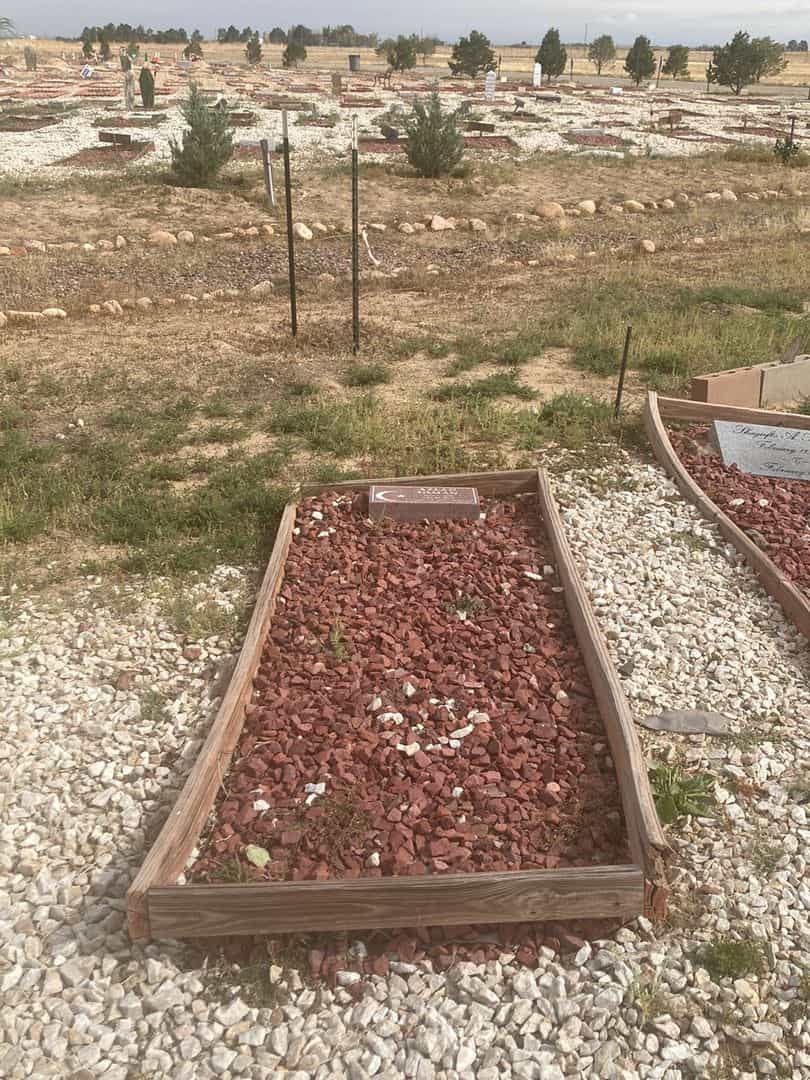 Azlan Osman's grave. Photo 2