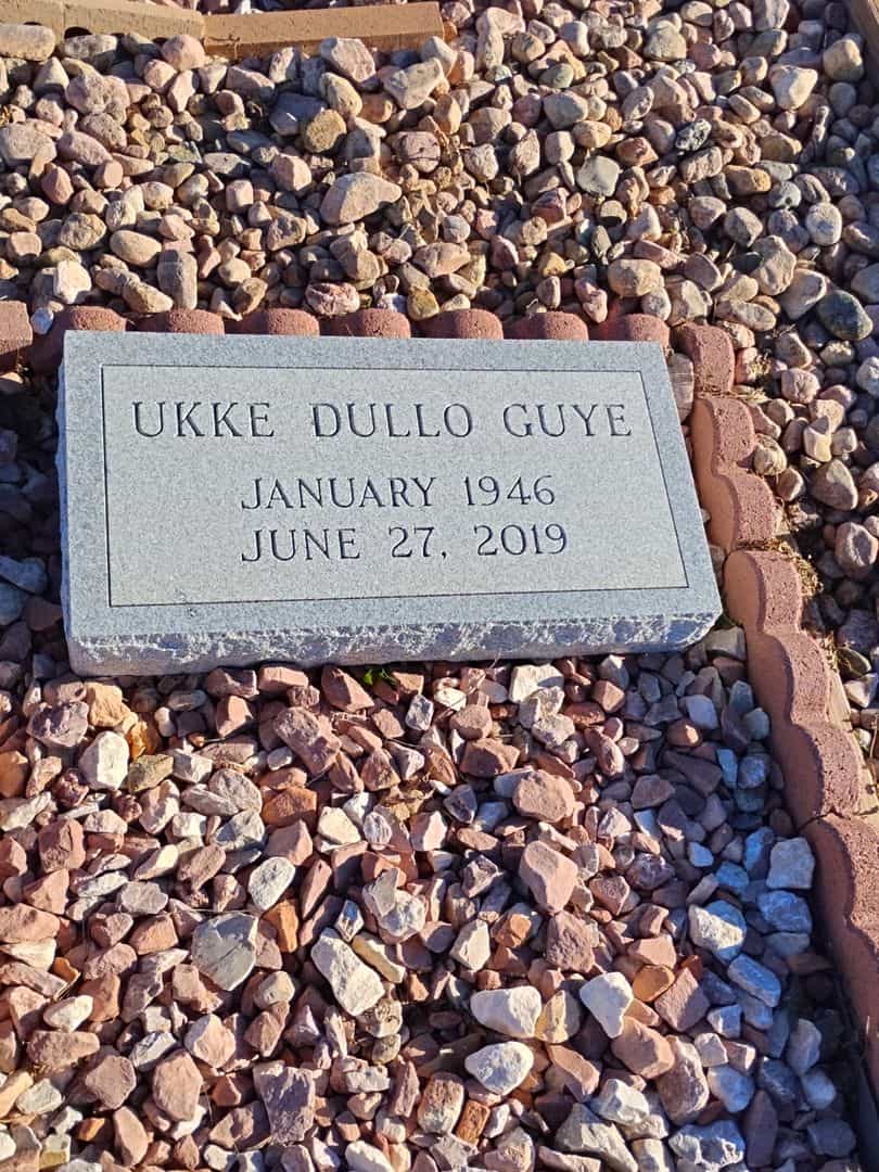 Ukke Dullo Guye's grave. Photo 3