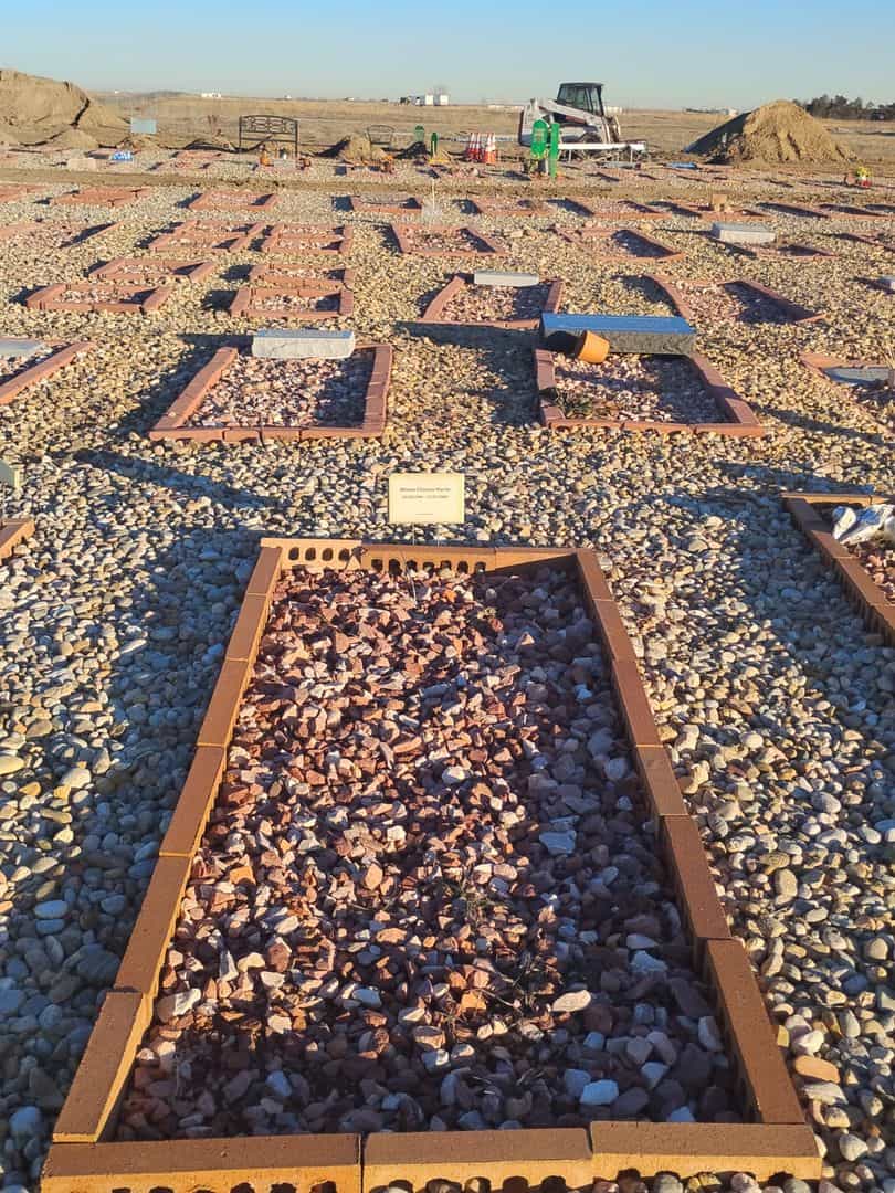 Moses Chaney-Harris's grave. Photo 2