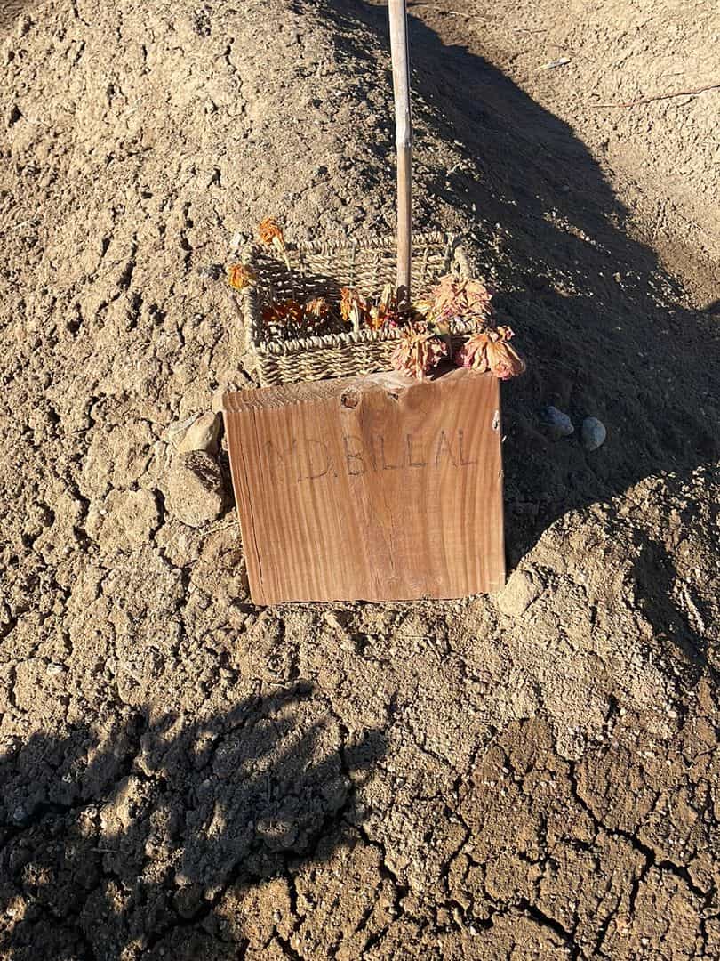 M. D. Billal's grave. Photo 1