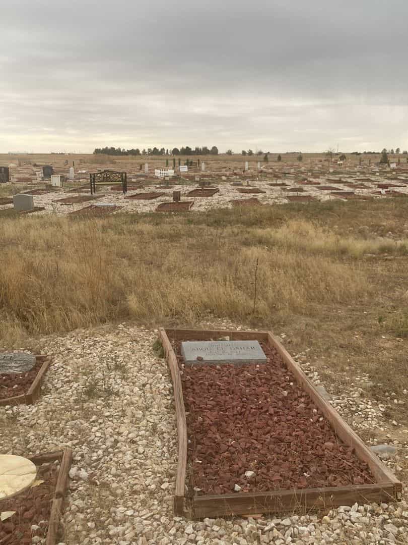 Abou El Dahab's grave. Photo 2