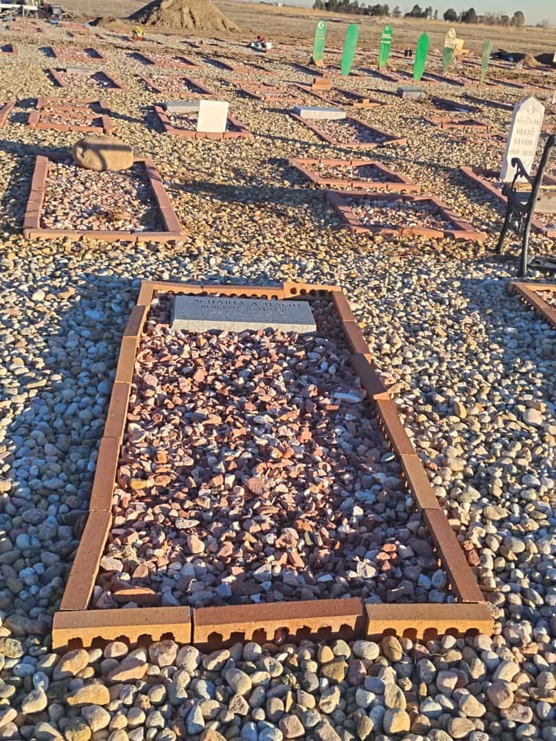Zacharia A. Hafid's grave. Photo 2