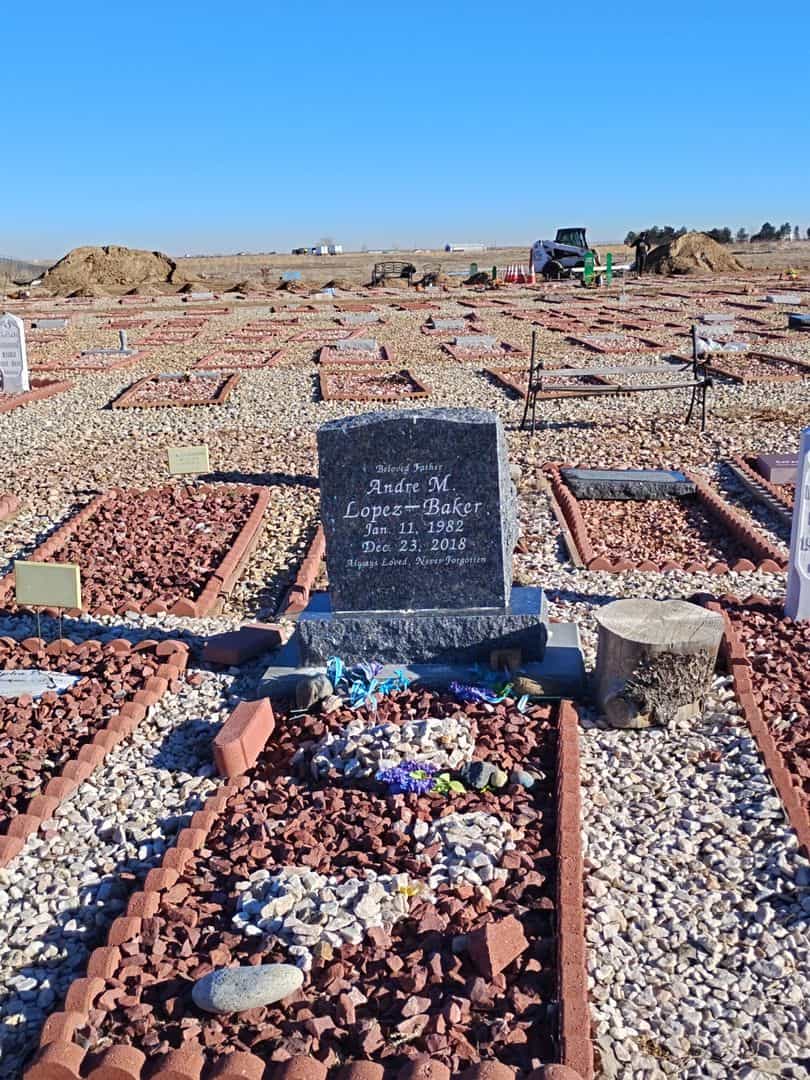 Andre M. Lopez-Baker's grave. Photo 2
