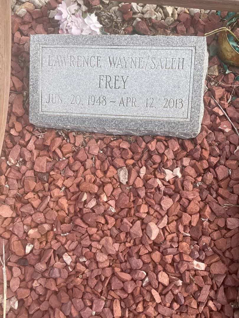 Lawrence Wayne Saleh Frey's grave. Photo 1