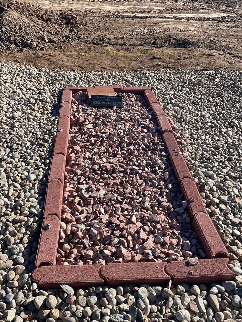 Fatumata Sannoh's grave. Photo 2