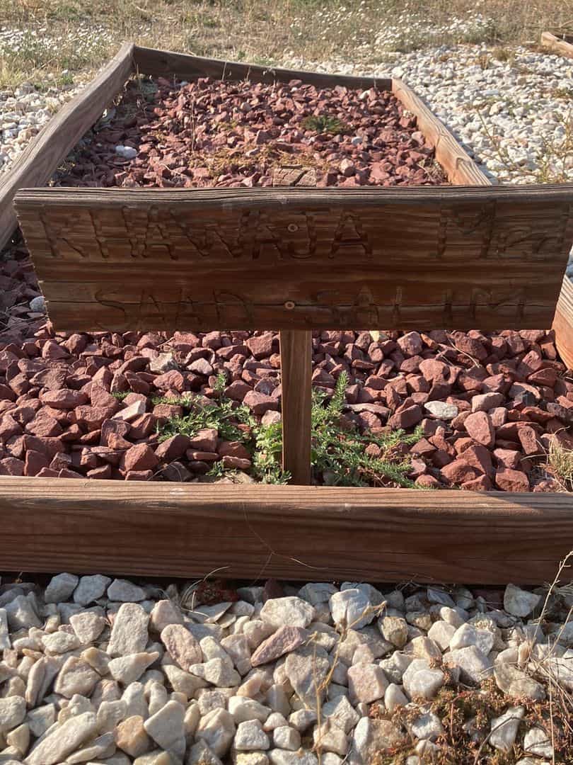 Khawaja Med Saad Salim's grave. Photo 1