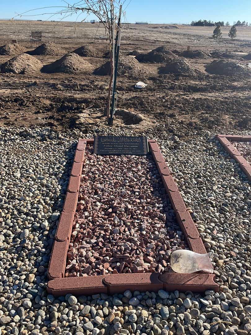 Ferky Aboud Hassanin's grave. Photo 2