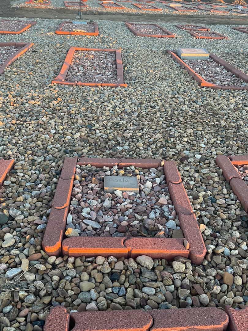 Asela Bassam Zaben's grave. Photo 2