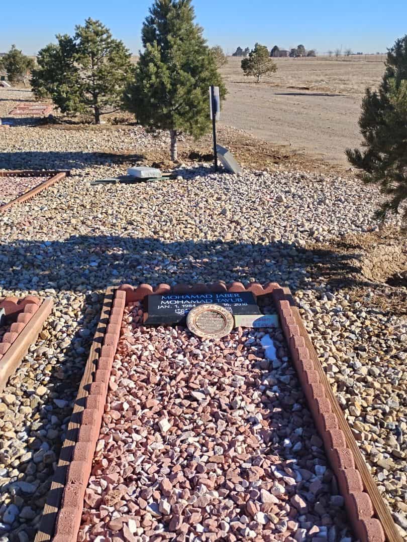 Mohamad Jaber's grave. Photo 2