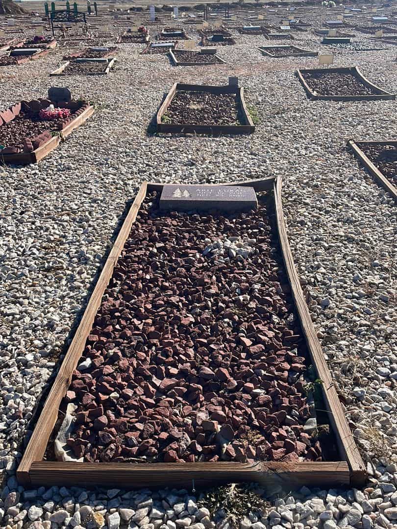 Arif Lukac's grave. Photo 2