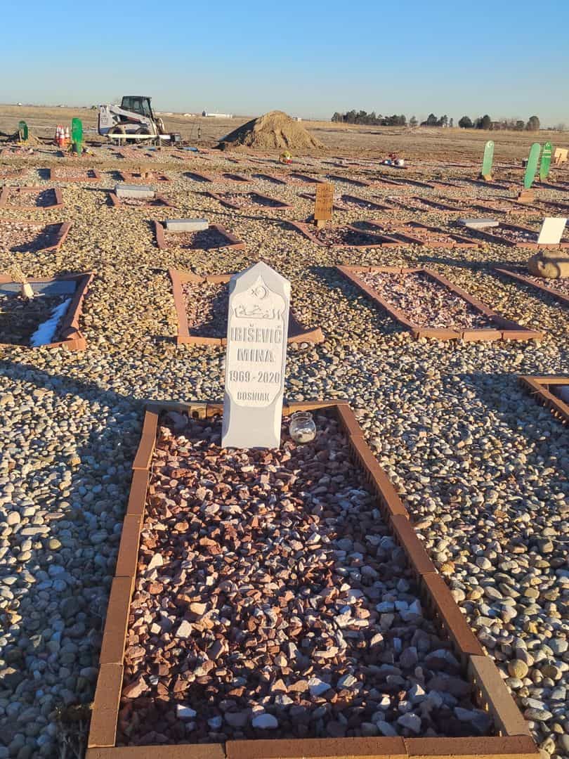 Ibisevic Mina's grave. Photo 2